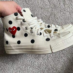 Converse chuck 70 cdg comme des garcons size 5.5/W 7.5